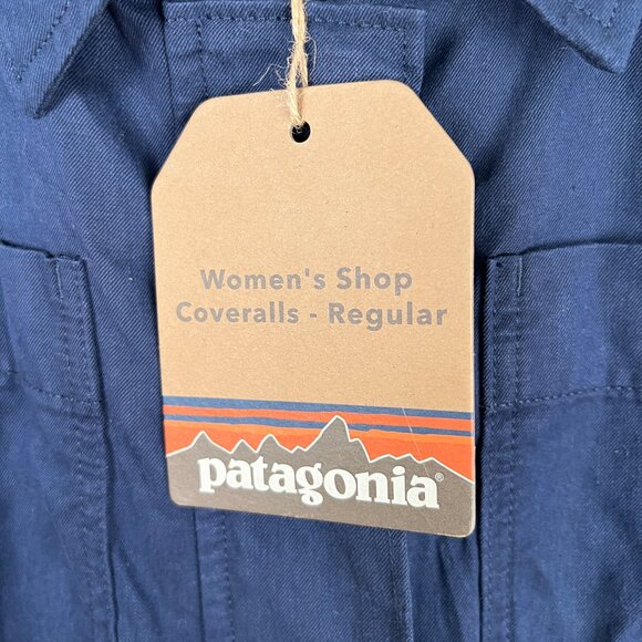 New Patagonia Womens Shop Coveralls Jumpsuit Overalls Long Sleeve Utility Work - Picture 6 of 11